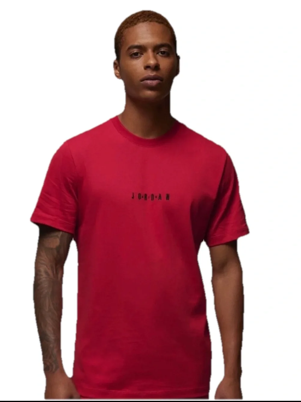 AIr Jordan Air Men’s T-Shirt, S-L Carlton Crewneck Shortest Sleeve Athletic Tee